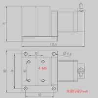 数控加工中心气动虎钳精密CNC快速气动工装夹具铣床钻床磨床夹具