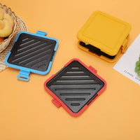 Household Silicone Microwave Sandwich Grill with Detachable Layers