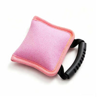 Dog Tug Toy with Handle Compact Dog Toy with Handle Bite Pillow for Dogs