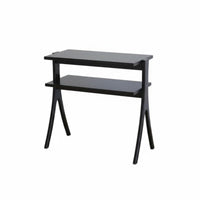 Multi-Tier Accent Table Space-Saving Wavy Multi-Tier Accent Table Adaptable Use Timelesstimeless-Era-Inspired Design