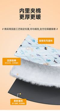 威毕秘境立柱鸟笼笼衣冬天保暖罩鹦鹉笼子保温套防寒遮光过冬罩衣