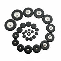 28 Pieces Sheepskin Material B-Flat Soprano Sax Key Pads Good Sealing Soprano Sax Pad Set Saxophone Tone Hole Pads for Musicians