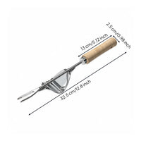 Stainless Steel Unwanted Growth Puller Labor-Saving Lever Unwanted Growth Extractor Weeding Tool for Yard