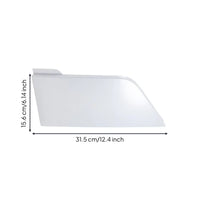 Car Fuel Filler Flap Cover Surround Panel Molded Petrol Door Cover Trim