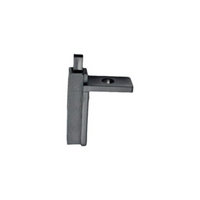 pane Decoration, Removable Aluminum Alloy 7-Shaped Buckle, Plastic Corner Connector, DIY Home Office