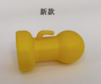 家庭蹦蹦床跳跳床钢管套盖子黄色帽子顶盖管套葫芦塑料帽配件