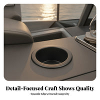 Marine Cup Holder | , Flush Mount Flange Design, Boat Drink Holder, for Boats