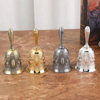 Nordic Style Retro Metal Hand Bell for Restaurant or Bar