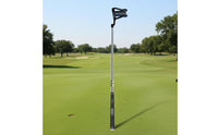 Stainless Steel Putter Practice Aid Zinc Alloy Putting Practice Tool No Assembly Required Putting Stroke Practice Aid Portable for Beginners