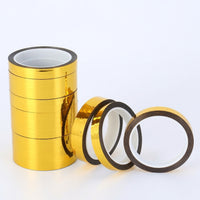 Holographic Tape for Gift Wrapping Foil Ribbon for Scrapbooking, Party Decoration Border Edging, 1.5cm x 50 Meters