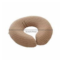 Removable Cover U-Shaped Face Cradle Washable Massage Table Face Pillow Reusable for Beauty Salon, Spa, Home