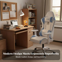 Racing design Gaming Chair Reclinable spine supportrest rotate Seat Adjustable Recline Office Furniture for players, Students, Internet Cafe, Game Room, Bedroom