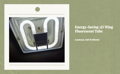 2D 4-pin energy-saving tube light