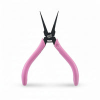 Mini Flat-Nose Rose-Colored Handles Mini Flat Nose Delicate Work