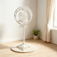 Miniature Birdcage Dollhouse Model Toy for Pretend Play