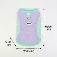 Summer Dog Clothes Cooling Dog Vest, Breathable Polyester Pet Summer Wear with D-loop, Pull-Over Casual Style for Small Dogs and Puppy Clothes