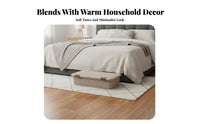 Lidded Storage Bin Under-Bed Fit Lidded Box Set included for Bedroom, Parents