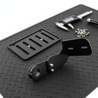 Registration Plate Relocation Kit Aluminum Alloy Motorbike Side Plate Bracket Side Mount Holder for Custom   Owners