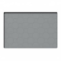 Silicone Pet Feeding Mat Raised Edges Feline Food Mat Dishwasher Safe