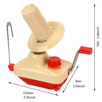 Portable Hand Crank Yarn Winder for Home Use