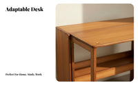 Foldable Computer Desk Portable Small Folding Desk Installationcomplimentary for Bedroom