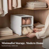 3 Pieces 3-Piece Underwear Organizer Set Space-Saving Drawer Divider for Parents