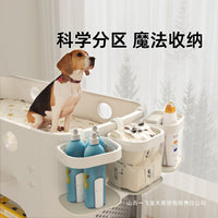 Pet Fence Storage Basket for Dog Toys and Supplies