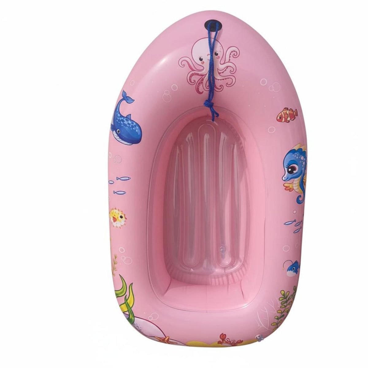 Inflatable Fishing Boat Thickened Material Foldable Adventure Boat Portable Fishing Raft Easy to Carry Portable Inflatable Raft