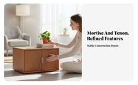 Customizable Lowlow-Height Cabinet with Sliding Doors Nordic and Aesthetic Media Unit Media Unit Stand Multi-Functional