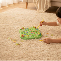 Flip Match Board Game Educational Flip-Tile Game Board Tabletop for Families, Young Children, Classroom, Home