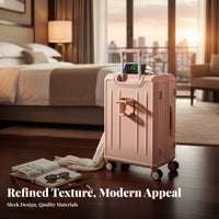Rigid-shell hand luggage Combination Lock Rigid-shell hand luggage quiet-roll rollers