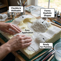 Plaster Cloth for Crafts, Gauze Wrap for Art Projects, Plaster Cloth Rolls for Body Casts, DIY Plast - Image 10