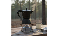 Stovetop Pot Timeless Design Stovetop Espresso Brewer Italian Coffee Pot High Pressure Extraction Italian Coffee Brewer