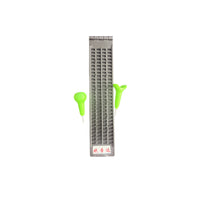 4-Line 28-Cell Braille Writing Board with 2 Stylus Pens