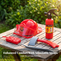 Child-Friendly Firefighter Role-Play Set