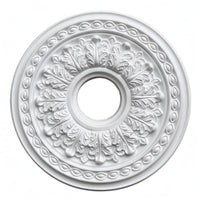 Ceiling Lamp Panel Raised Relief Home Decoration Scroll Pattern