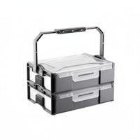 Compartmentalized Storage Case Multi-Compartment Compartmented Hardware Case