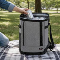 Portable Insulated Cooler Backpack for Outdoor Picnics and Food Storage
