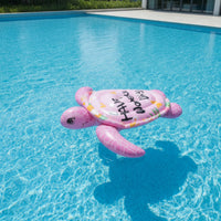 Giant Turtle Pool Lounger Oversized Sea Turtle Lounger Inflatable Inflatable Sit-on Sturdy for Adults, Kids, Beach, Lake