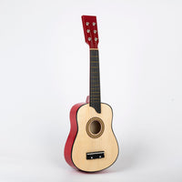 25-inch Children's Acoustic Guitar, Linden Wood, Multicolor, Toy, Beginner Gift