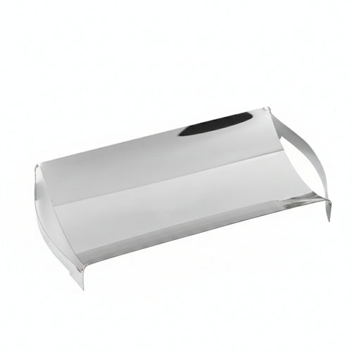 Stainless Steel Tray Minimalist Mirrored Tray Elegant Platter for Reception Area