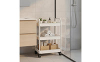 Rolling Storage Cart Narrow Furniture Portable for Bathroom
