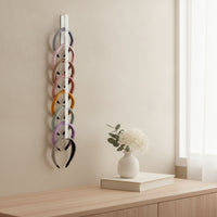 Hanging Headband Storage Rack Lightweight Headband Rack Strap-Style Wall-Mounted for Girls, Closet