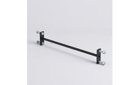 Steel Rack Crossbar Bolt-on Hardware Rigid for DIY Builders, Squat Racks, Home Gyms