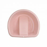 Ribbed Wash Basin Thickened Household Cleaning Molded Plastic