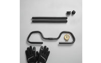 Butterfly Handlebar Multi-Position Trekking Handlebar Aluminum Alloy Foam Tubing for Cyclists, Commuters, Long-Distance Riding, Commuting