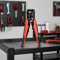 Multi-Function Wire Cable Sheath Remover All-Purpose Crimping Tool Premium for Electricians, Technicians, Electrical Work