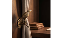 Bird Curtain Holdback Carved Decorative Curtain Holdback Artistic Hardware for Bedroom