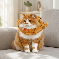 Elizabeth Collar, Cat, Soft, Lick Prevention, Size S, Post-Surgery Care, Recovery Support, 21-29cm