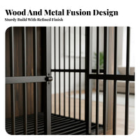 Furnitureand Design Dog Kennel Sturdy Construction Dog Kennel End Table Sturdy Duty Safe Door Secure Fastener for Indoors